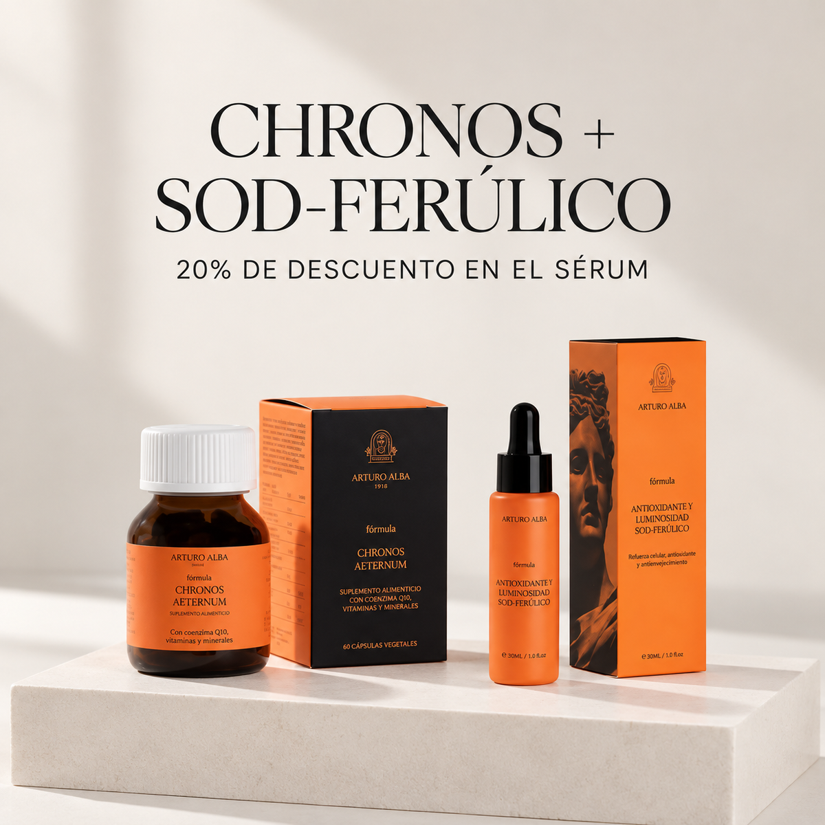 Arturo Alba pack Chronos+SOD Ferúlico
