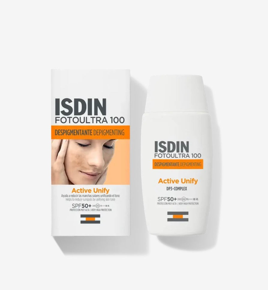 Isdin FOTOULTRA 100
Fotoultra® Active Unify SPF 50+ SIN COLOR 50ml