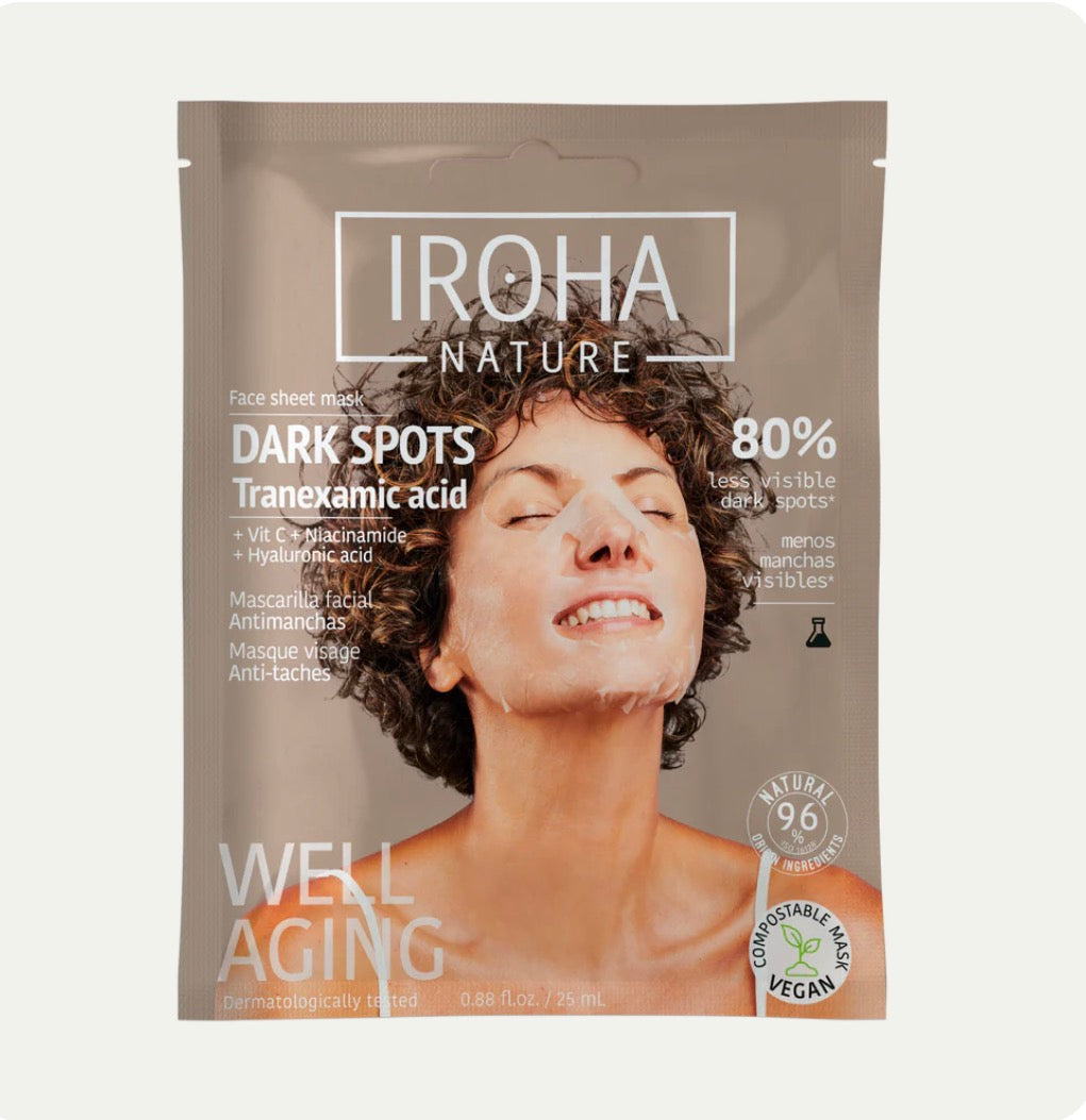 Iroha Nature Mascarilla Antimanchas Ácido Tranexámico