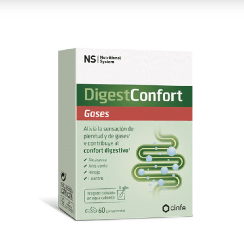 NS DIGESTCONFORT GASES 60 comprimidos