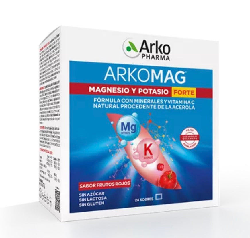 Arkopharma Arkomag® Magnesio Potasio Forte 24 sobres