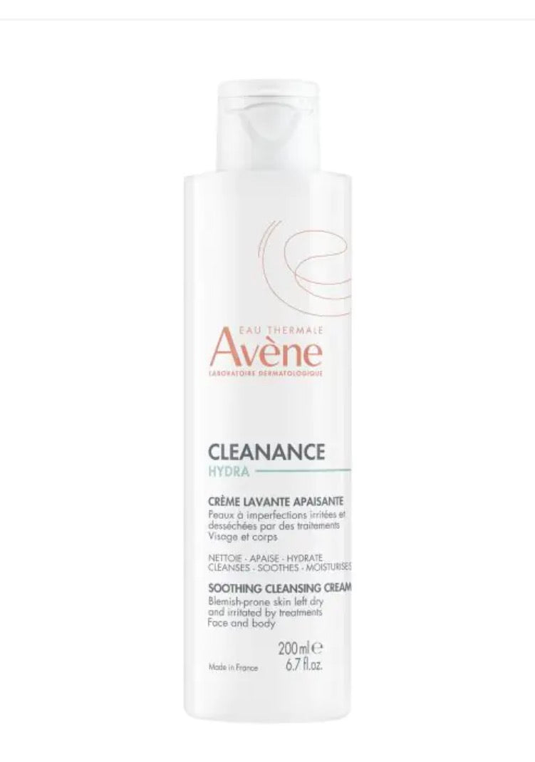 AVENE Cleanance Hydra Crema Limpiadora Calmante 200ml