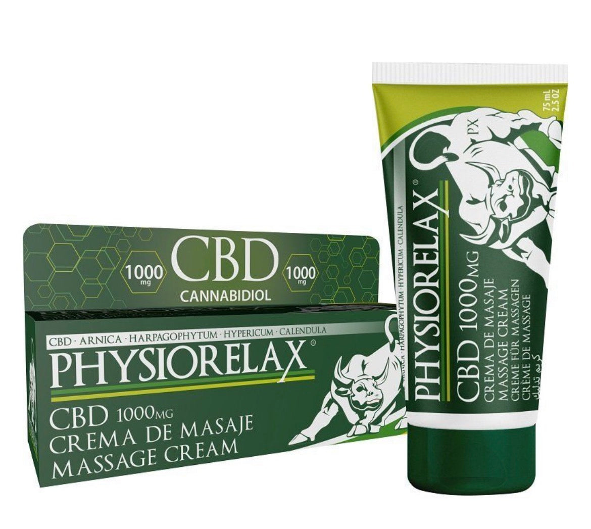 PHYSIORELAX CBD CREMA DE MASAJE 75ml
