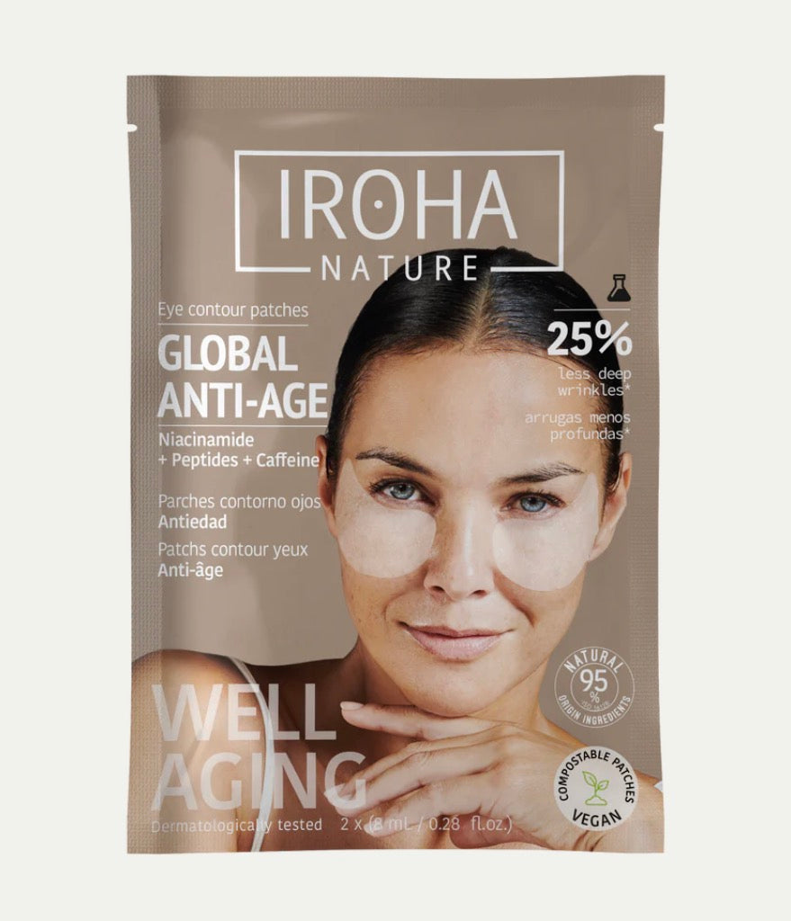 Iroha Nature Parches Ojos Antiedad Global Niacinamida