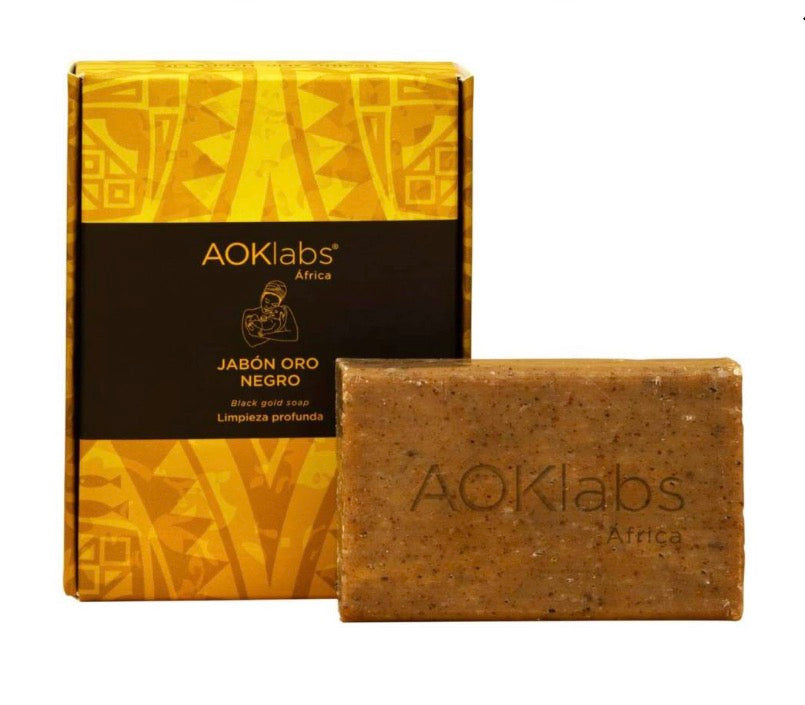 AOKLABS JABON ORO NEGRO 100GR