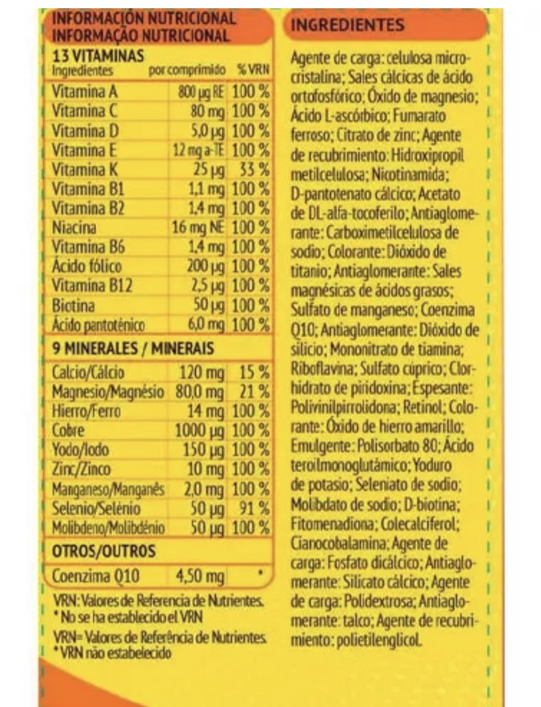 Supradyn® Energy 30 comprimidos