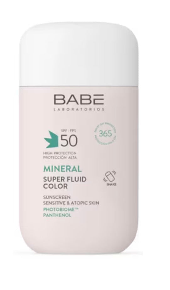 Babe Super Fluir Mineral Color SPF50 50 ml