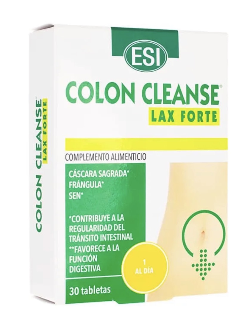 ESI Colon Cleanse Lax Forte, 30 Tabletas