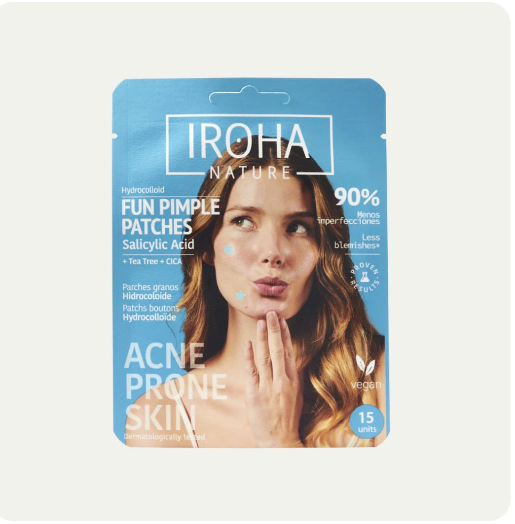 Iroha Nature Parches Granos FUN con Ácido Salicílico