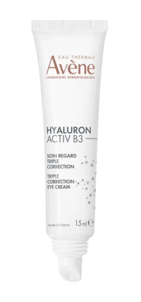Avéne Hyaluron Activ B3
Hyaluron Activ B3 cuidado de ojos triple corrección