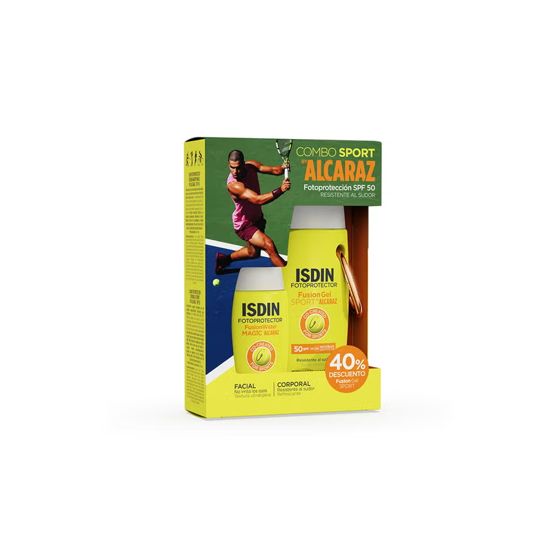 ISDIN FUSION WATER MAGIC 50ML + FUSION GEL SPORT SPF50+ 100ML