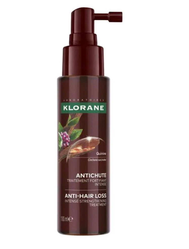 KLORANE Tratamiento Fortalecedor Intensivo Anticaida Quinina 100ml