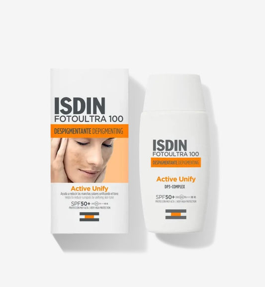 Isdin FOTOULTRA 100
Fotoultra® Active Unify SPF 50+ SIN COLOR 50ml