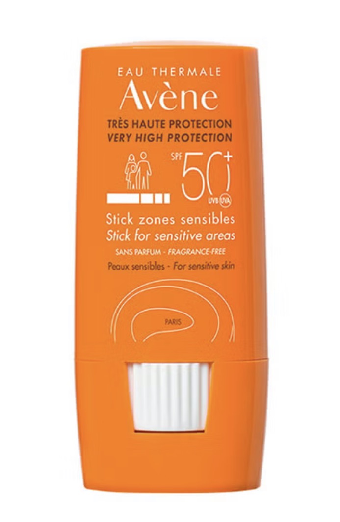 AVENE Stick Solar Spf 50+ 8GR
Alta protección solar zonas sensibles