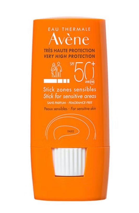 AVENE Stick Solar Spf 50+ 8GR
Alta protección solar zonas sensibles
