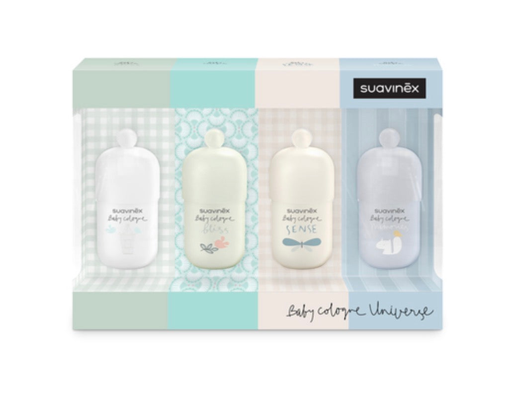 Suavinex Baby Cologne Universe · Estuche de 4 fragancias mini 50ml