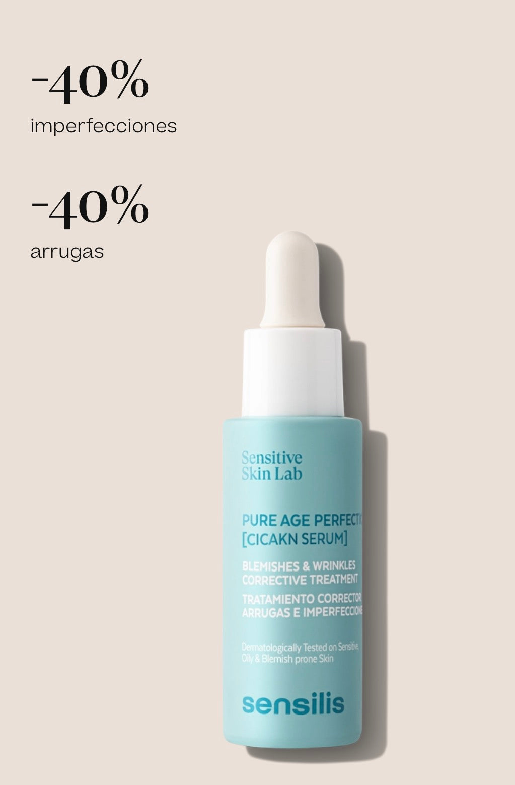 Sensilis Serum Pure Age Perfection [Cicacné Serum] 30 ml