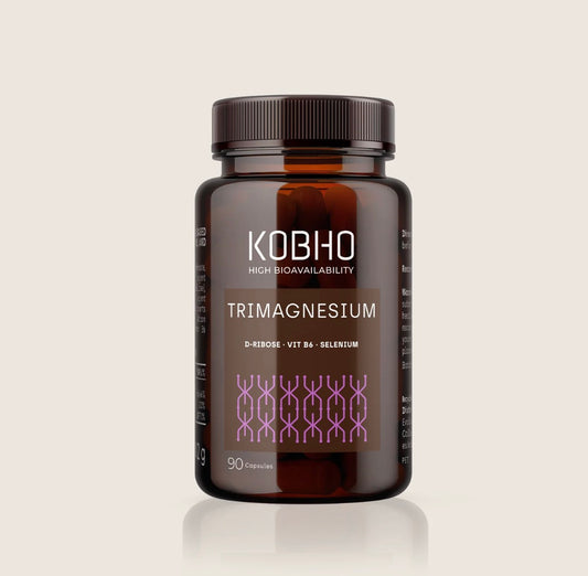 Kobho Labs Trimagnesium Complejo de magnesio de alta biodisponibilidad
90 cápsulas
