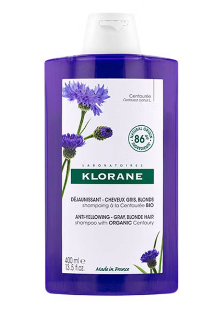 KLORANE
Champú A La Centaurea 400ML
Cabello blanco o gris
