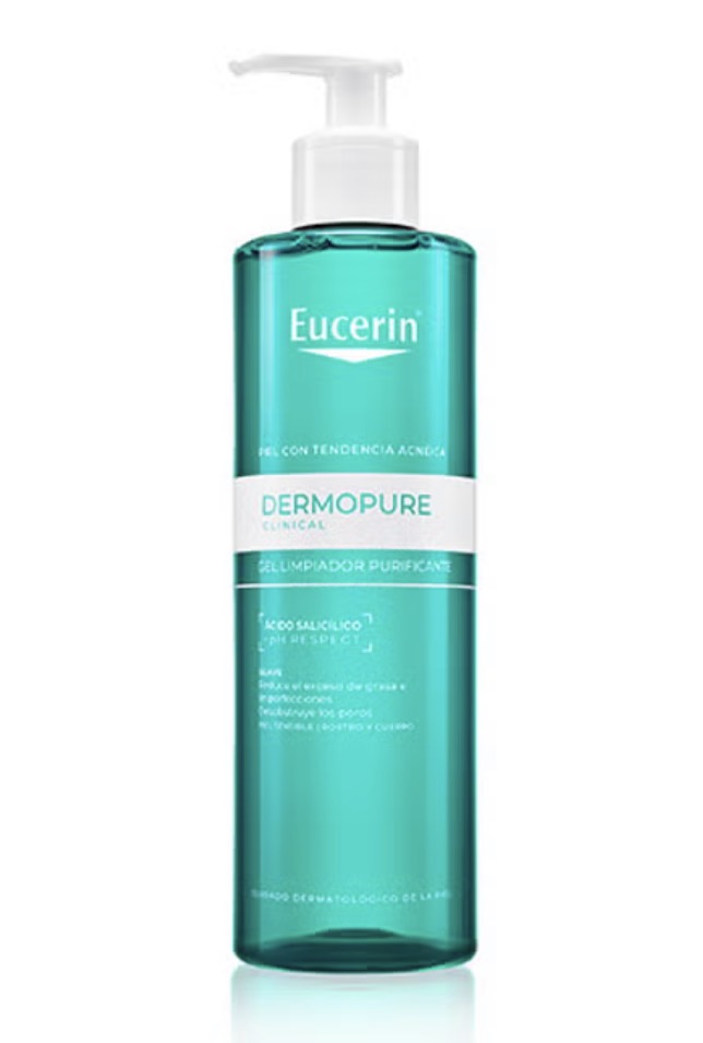 EUCERIN DermoPure Oil Control
Gel limpiador para pieles grasas 400ml
