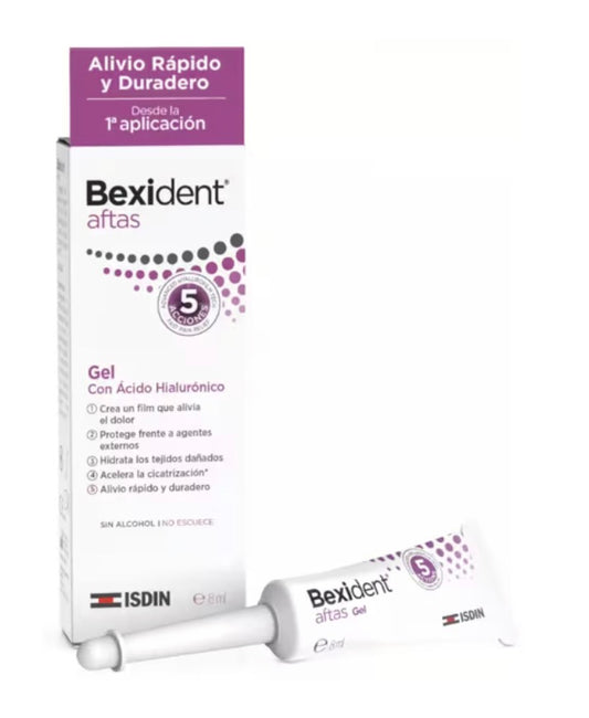 Isdin Bexident Aftas Gel Con Ácido Hialurónico 8ml