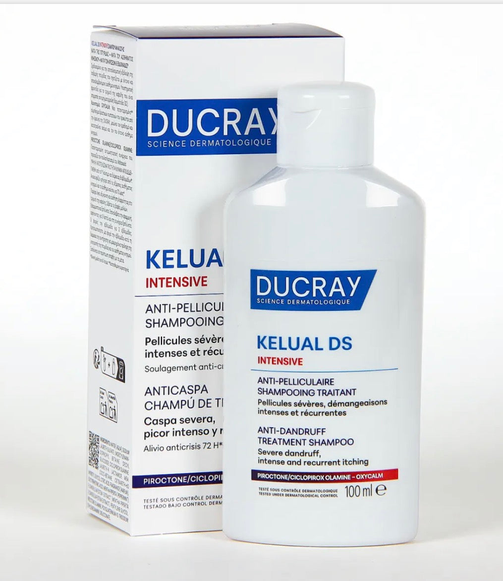 Ducray Kelual DS Intensive Champú Anticaspa 100 ml