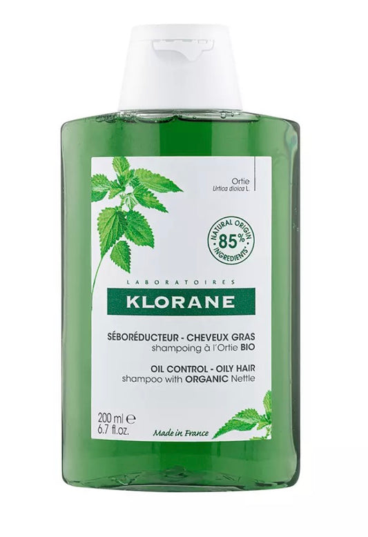 Klorane champú a la Ortiga BIO 200ml Seborregulador Cabello Graso
