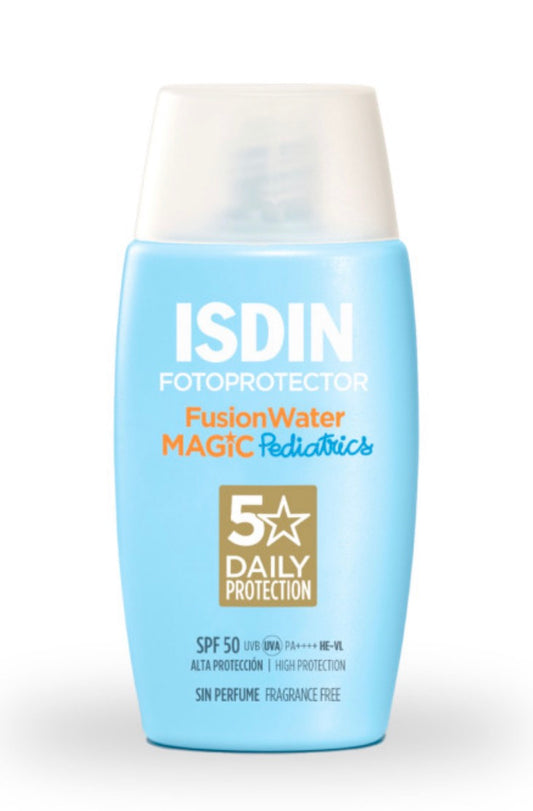 Isdin FOTOPROTECTOR
Fusion Water MAGIC SPF 50 pediatrics