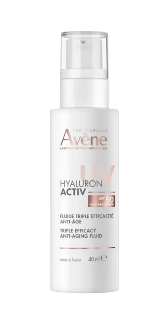 Avène Hyaluron Activ UV Fluido Triple Eficacia SPF50 40 ml