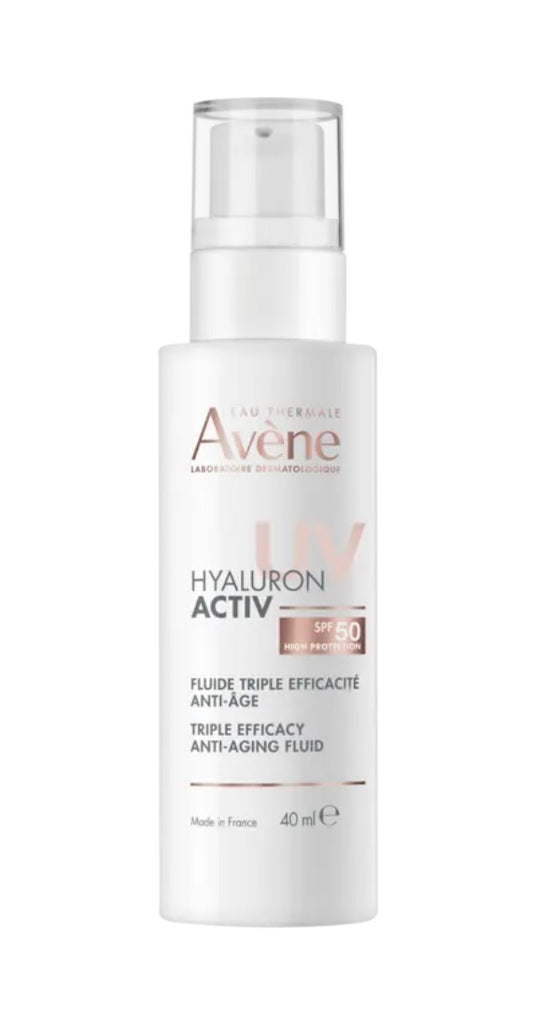 Avène Hyaluron Activ UV Fluido Triple Eficacia SPF50 40 ml