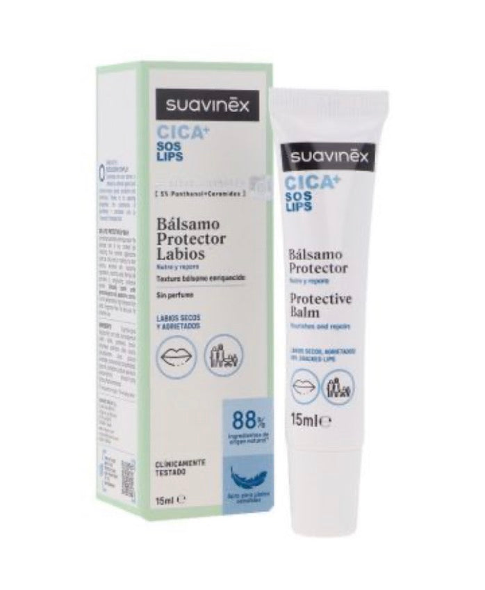 Suavinex Cica+ SOS Bálsamo Protector Labios 15 ml