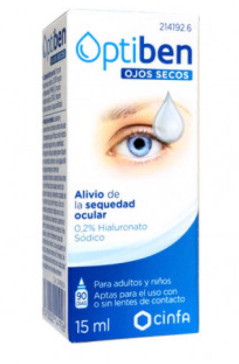 OPTIBEN OJOS SECOS 15 ML