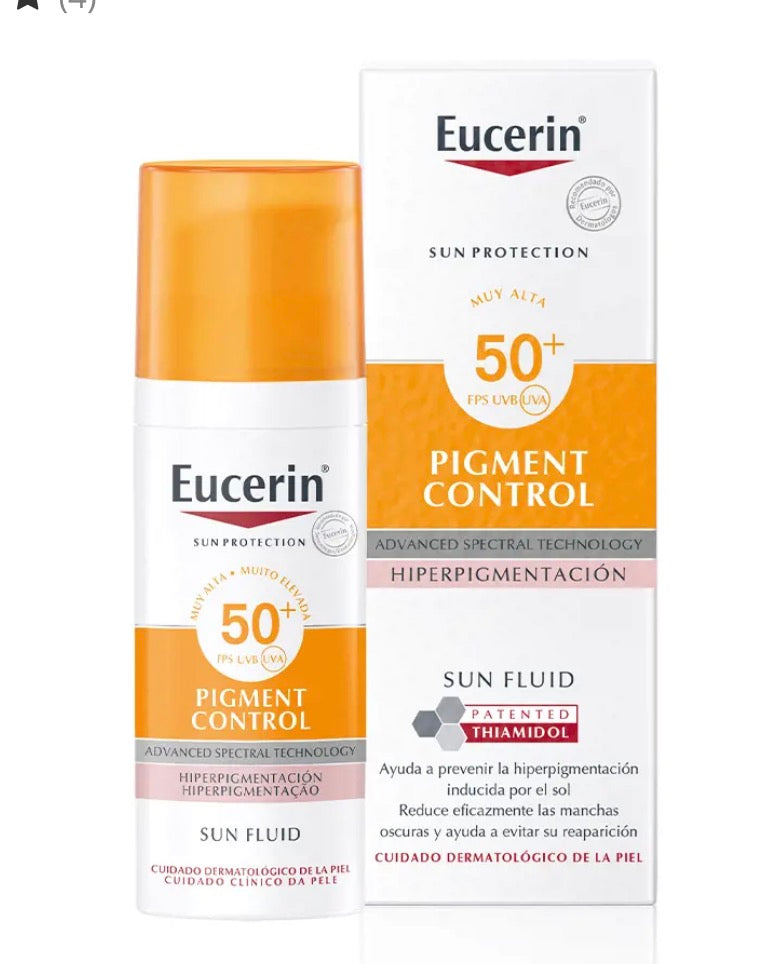 Eucerin protector solar Pigment SPF50+ 50ml