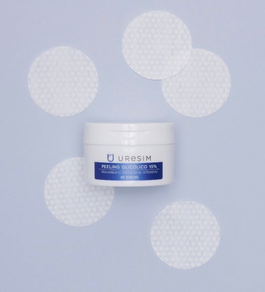 Uresim Peeling Glicolico 15%, 30 discos