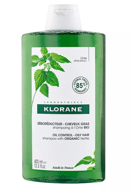 Klorane champú a la Ortiga BIO 400ml Seborregulador Cabello Graso