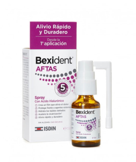 BEXIDENT SPRAY AFTAS 15 ML