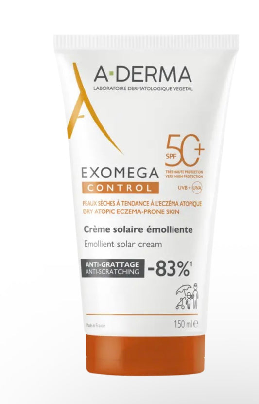 A-DERMA Protector Solar Emoliente SPF50+ 150ml