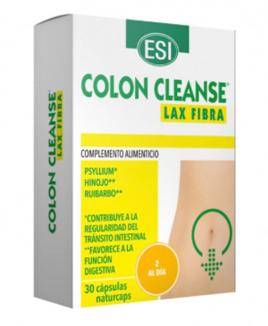 Esi COLON CLEANSE LAX FIBRA 30 NATURCAPSULAS