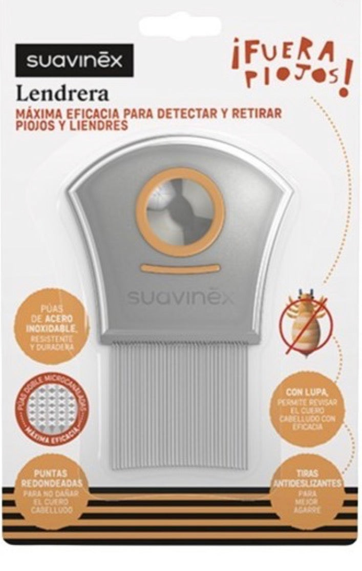 SUAVINEX PEINE LENDRERA ANTIPIOJOS PREMIUM