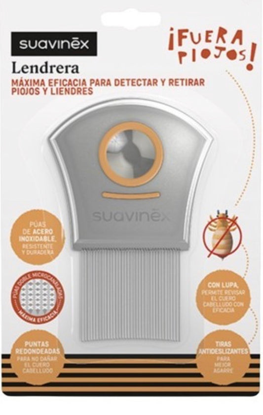 SUAVINEX PEINE LENDRERA ANTIPIOJOS PREMIUM