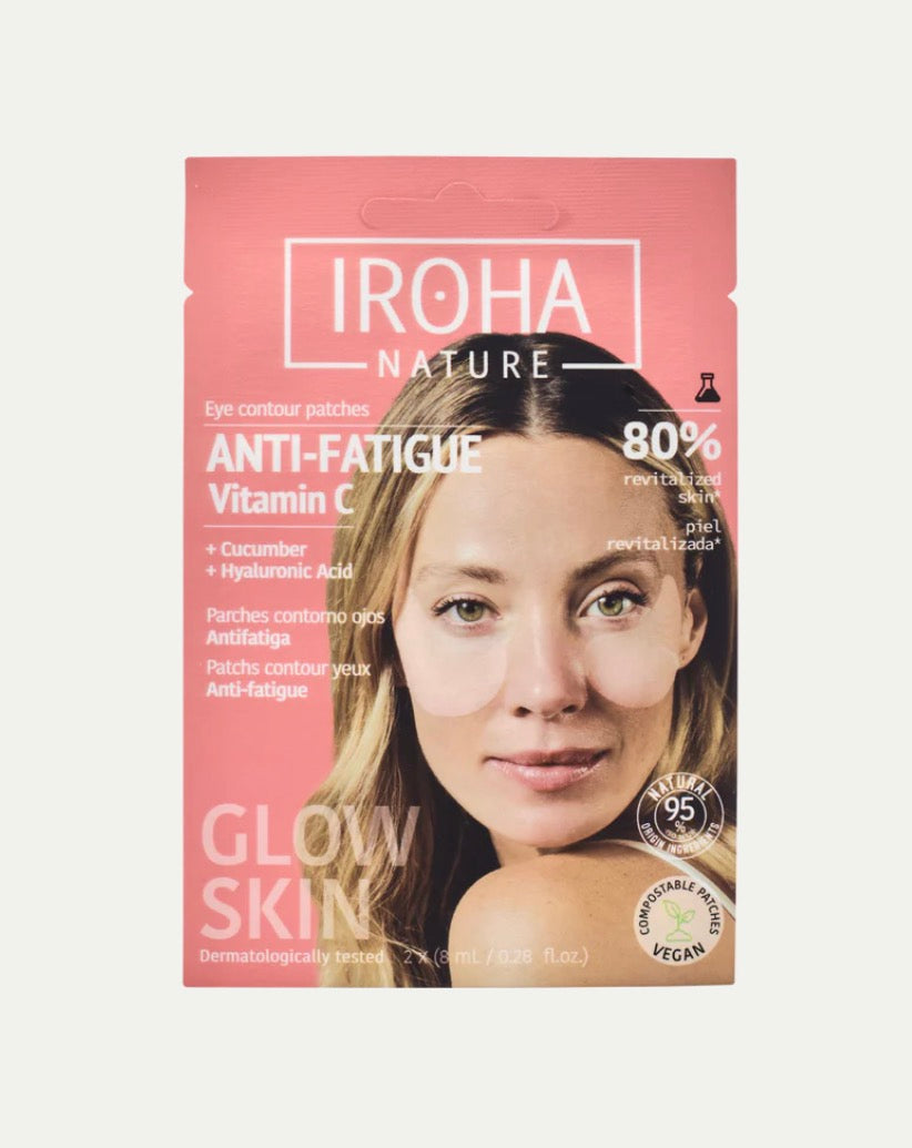 Iroha Nature Parches Ojos Antifatiga Vitamina C
