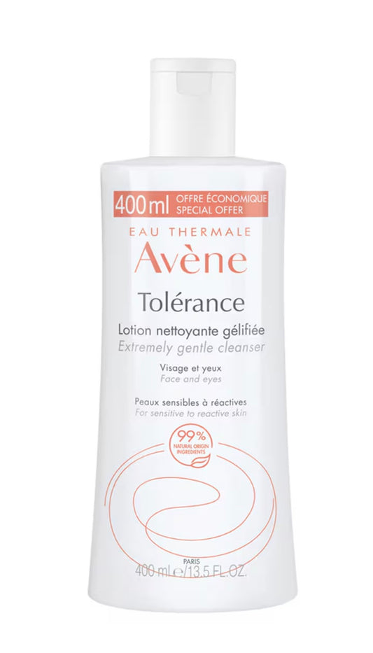 Avéne Tolérance
Loción limpiadora gelificada