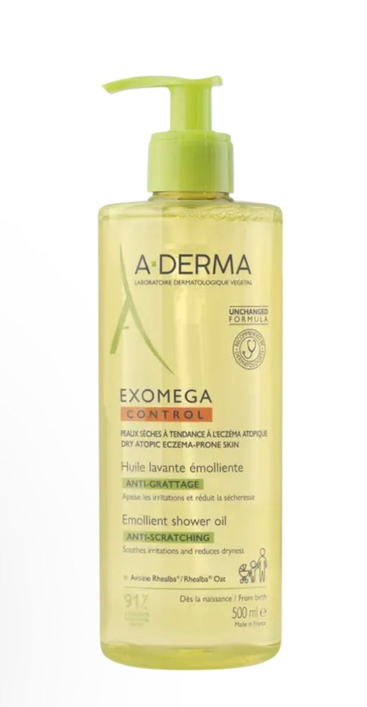 A-DERMA EXOMEGA CONTROL
Aceite Limpiador Emoliente Antipicor 1000 ml