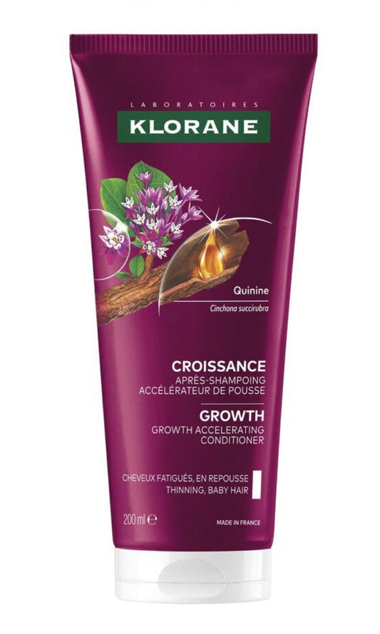 KLORANE
Acondicionador acelerador del crecimiento del cabello con Quinina 200ml