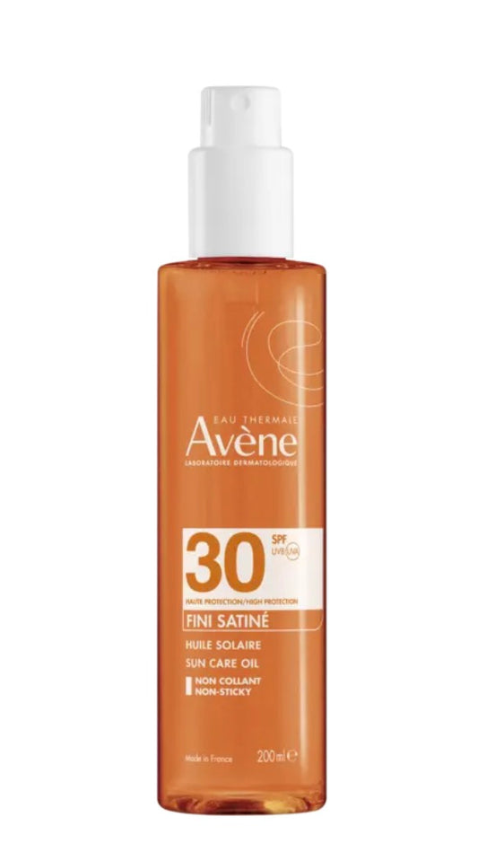 Avéne Protección solar 200ml- Pieles sensibles Aceite solar SPF 30

Textura no pegajosa. Resistente al agua.