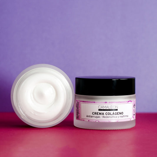 Camaleon Crema colágeno
Crema facial antiedad
50ml