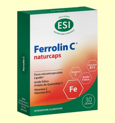 Ferrolin C Naturcaps – ESI (30 cápsulas)