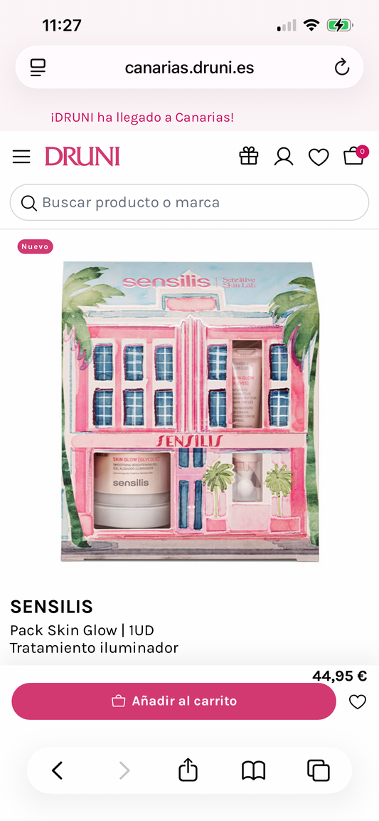 SENSILIS Miami Pack Skin Glow
Tratamiento iluminador