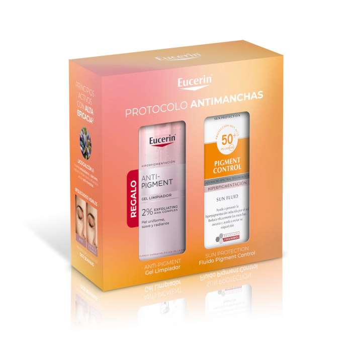 Eucerin Pack Sun Protection 50+ & Fluid Pigment Control