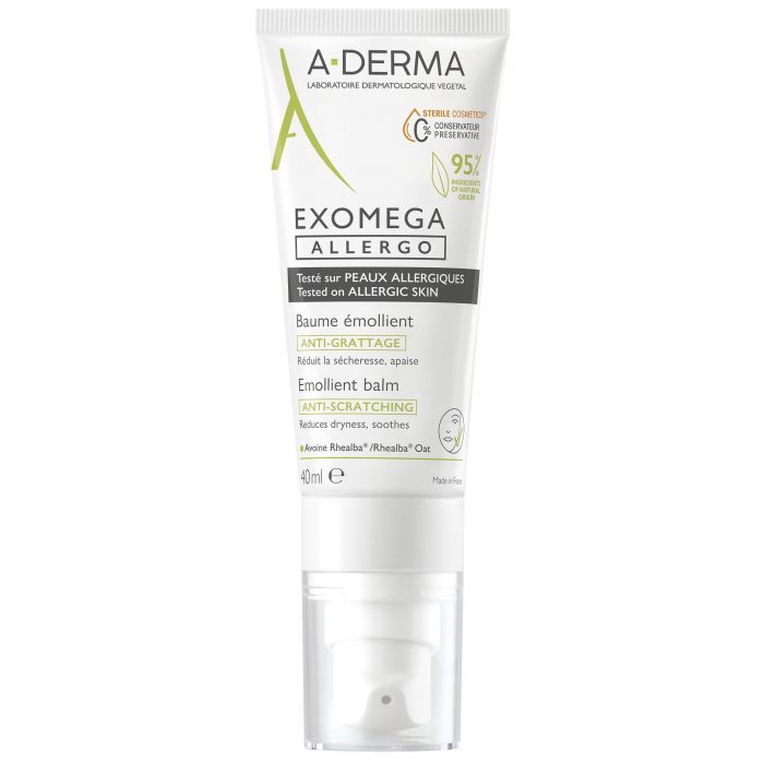 A-Derma Exomega Allergo Bálsamo Emoliente Anti-rascado 40 ml